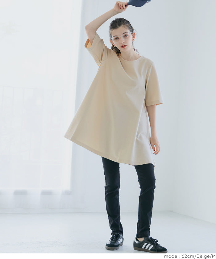 コカ coca Aラインチュニック （Black） Black