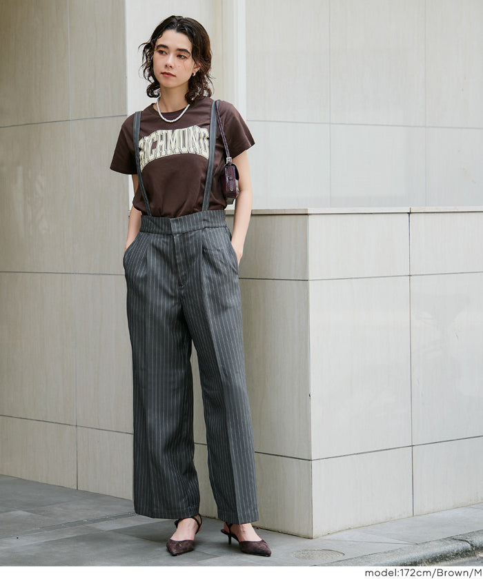 コカ coca サイドスリットプリントTシャツ （White） White