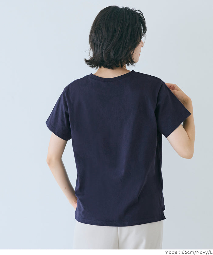 コカ coca サイドスリットプリントTシャツ （White） White