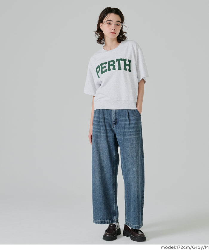 コカ coca ロゴショートTシャツ （Navy） Navy