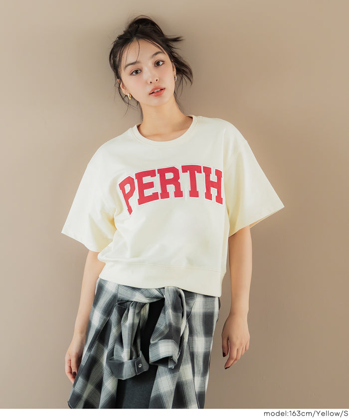 コカ coca ロゴショートTシャツ （Navy） Navy