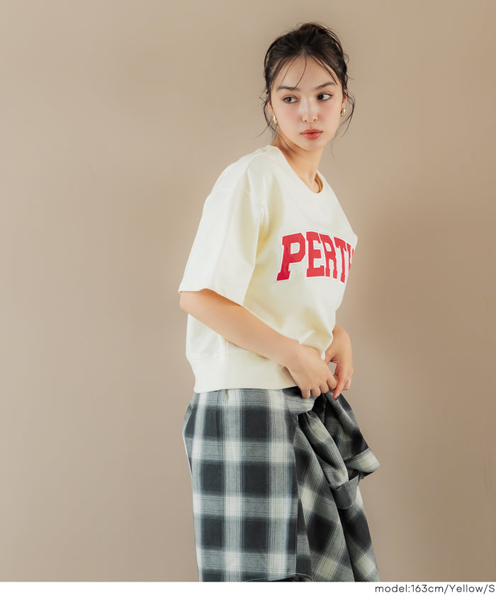 コカ coca ロゴショートTシャツ （Navy） Navy