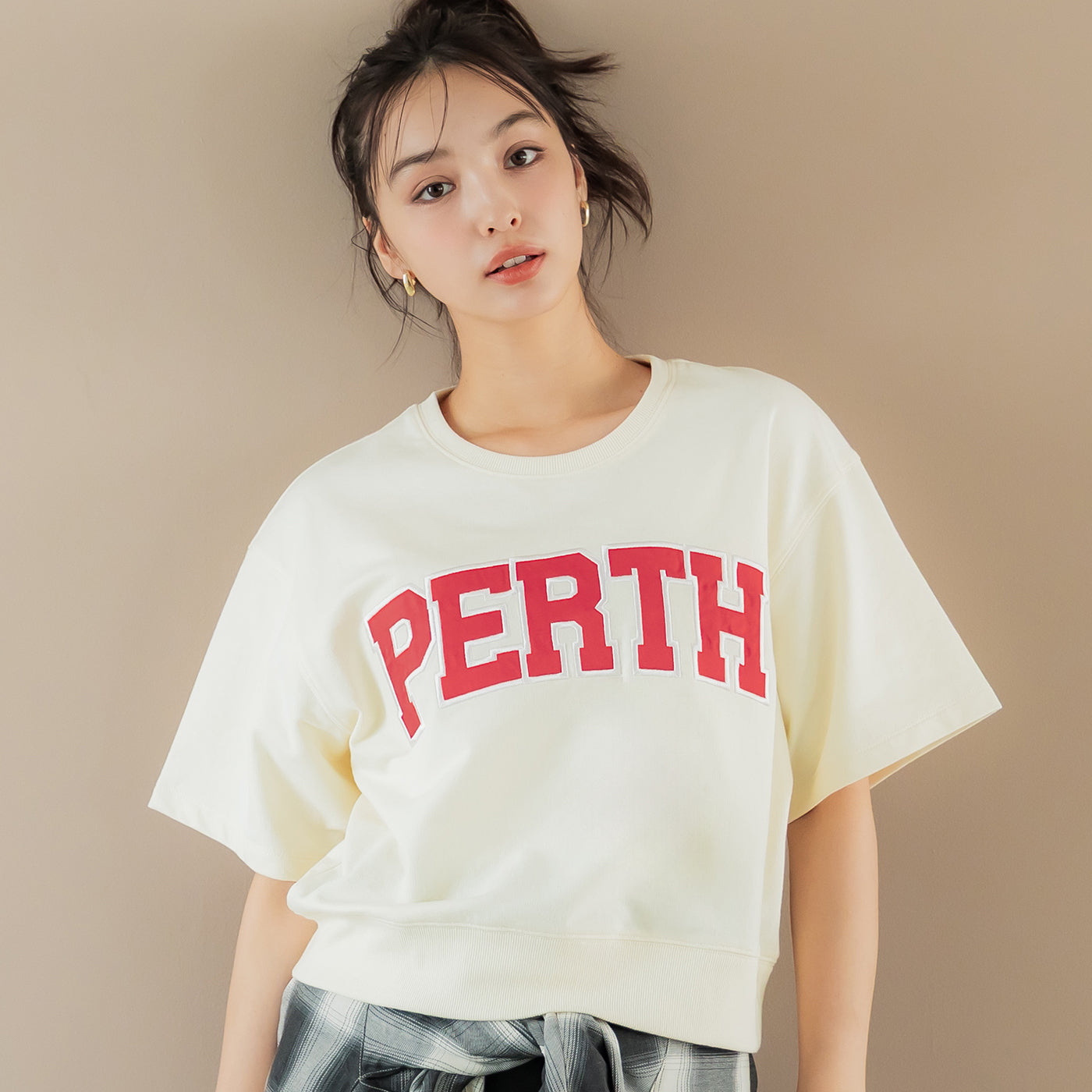 コカ coca ロゴショートTシャツ （Yellow） Yellow
