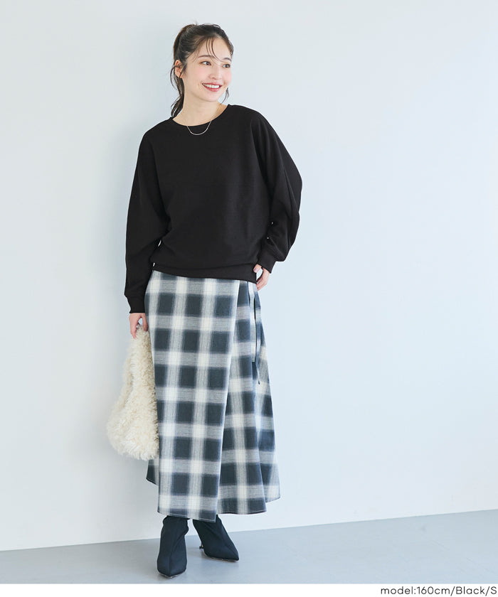 コカ coca エンボスドルマントップス （Black） Black