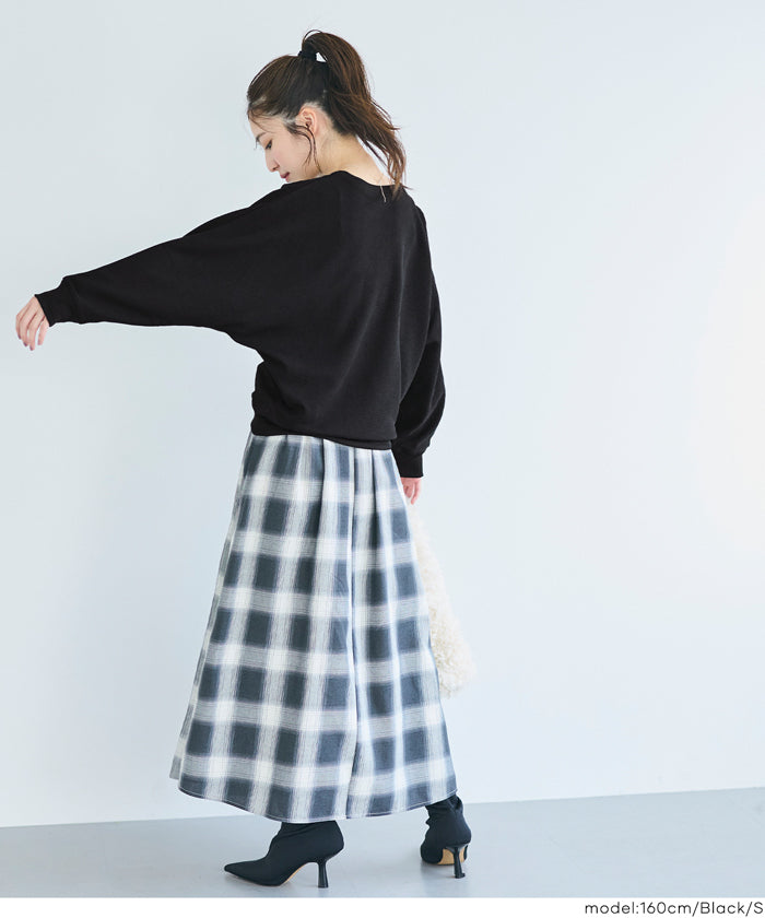 コカ coca エンボスドルマントップス （Black） Black