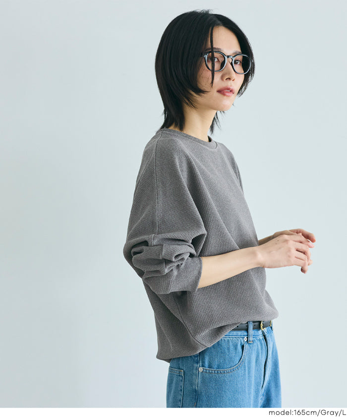 コカ coca エンボスドルマントップス （Black） Black