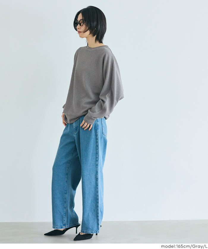 コカ coca エンボスドルマントップス （Black） Black