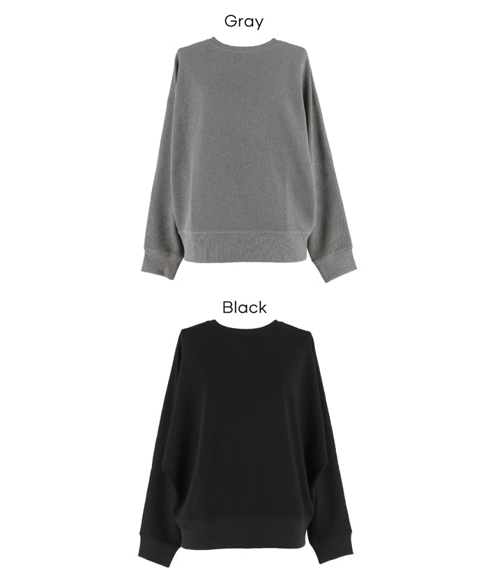 コカ coca エンボスドルマントップス （Black） Black