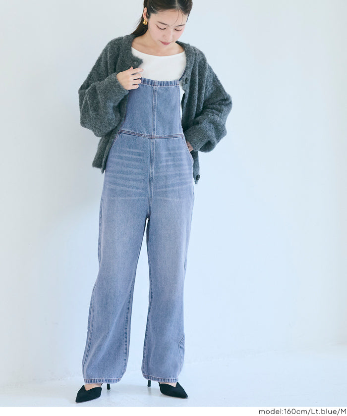 コカ coca デニムサロペット （Lt.blue） Lt.blue
