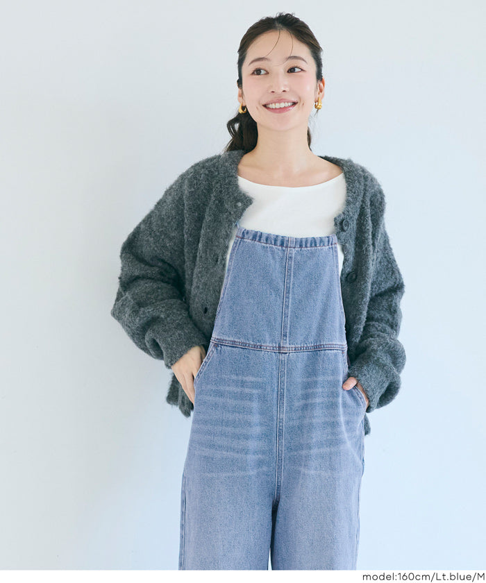 コカ coca デニムサロペット （Lt.blue） Lt.blue