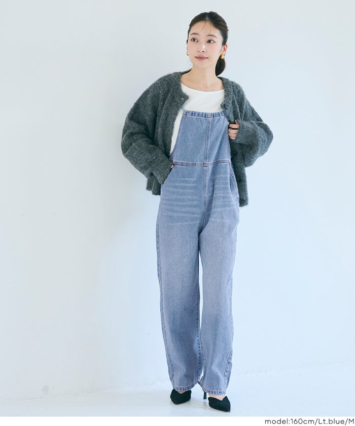 コカ coca デニムサロペット （Lt.blue） Lt.blue