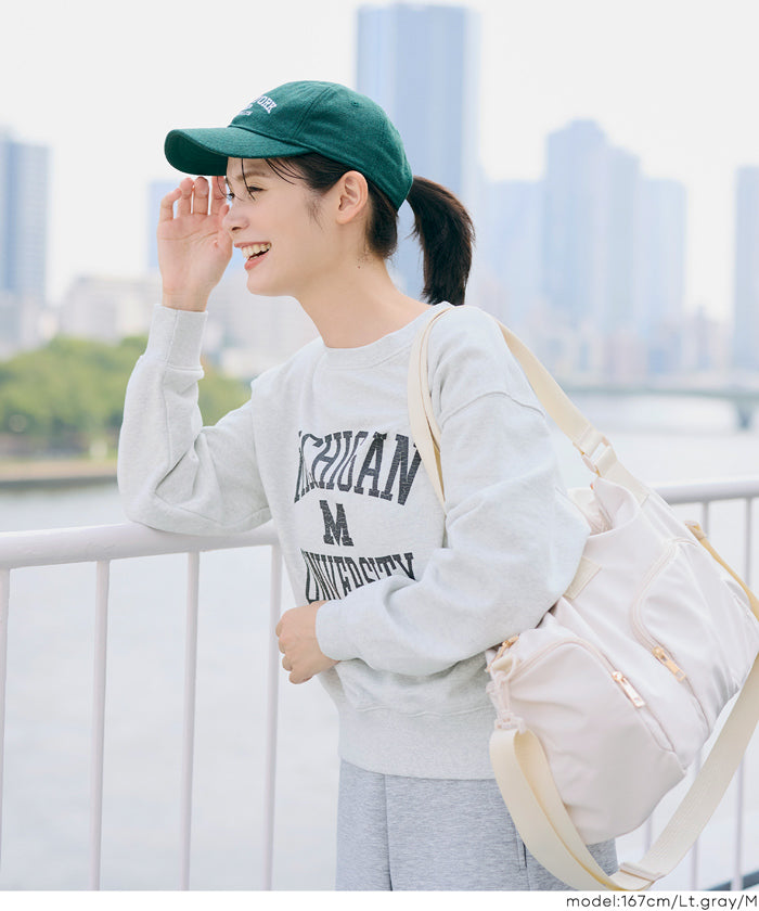 コカ coca ヘビーウェイト裏毛カレッジスウェット （Navy） Navy