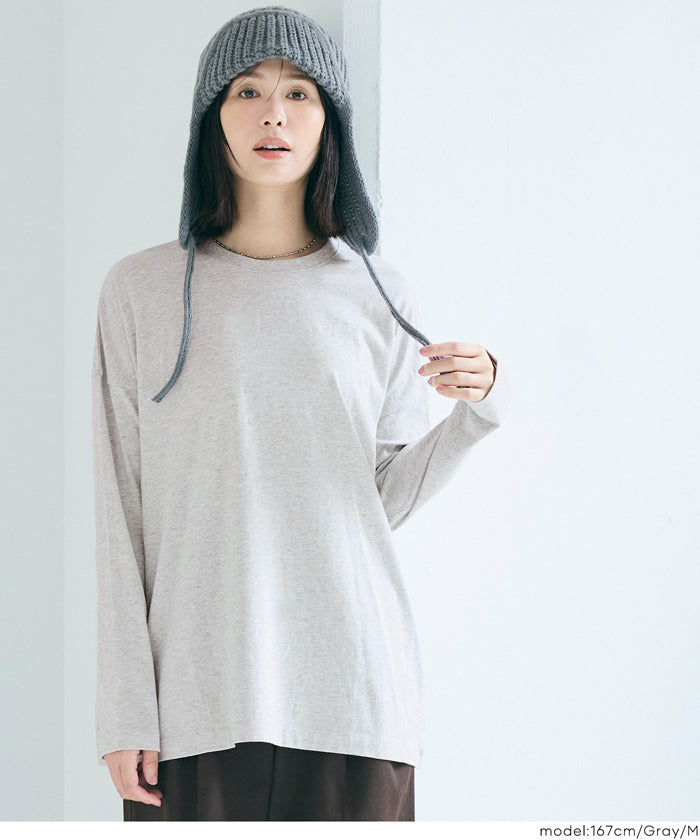 コカ coca コットンロングTシャツ （Brown） Brown