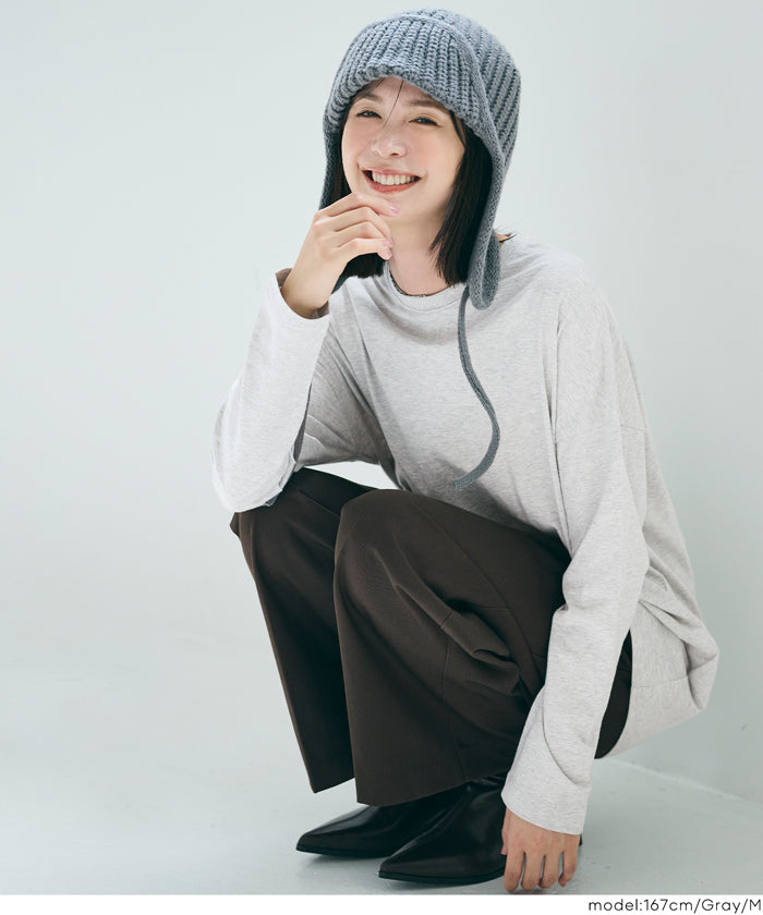 コカ coca コットンロングTシャツ （Brown） Brown