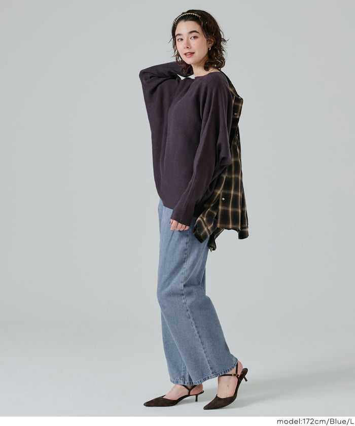 コカ coca ストレートデニムパンツ （Blue） Blue