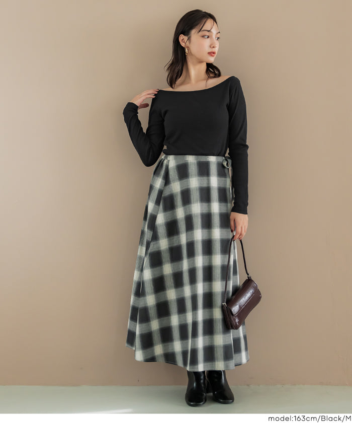 コカ coca テレコリブオフショルダートップス （Black） Black