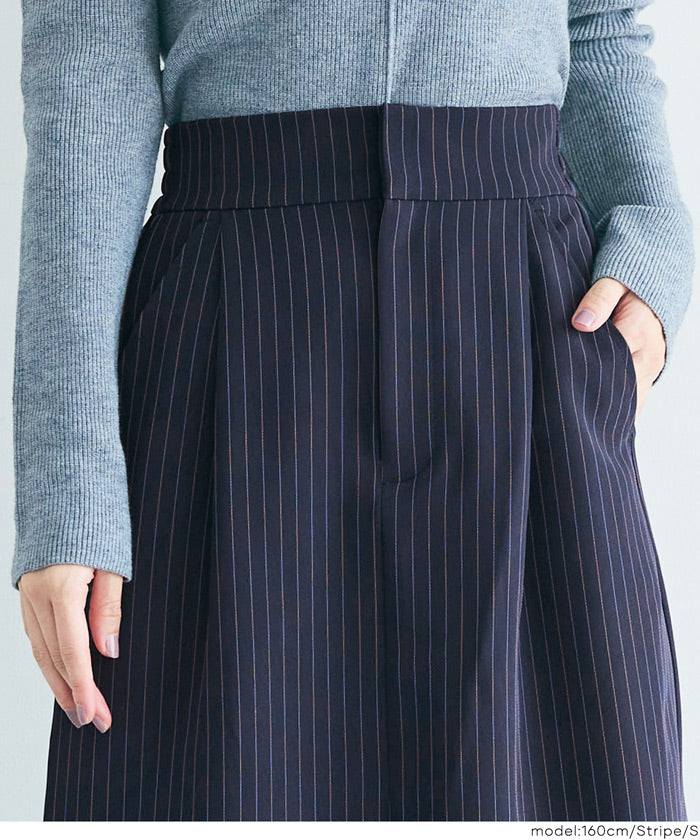 コカ coca Iラインスリットスカート （Stripe） Stripe