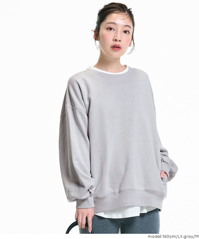 コカ coca ヘビーウェイト裏毛ポケット付きスウェット （Lt.gray） Lt.gray