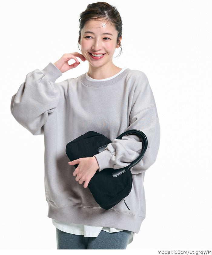 コカ coca ヘビーウェイト裏毛ポケット付きスウェット （Lt.gray） Lt.gray