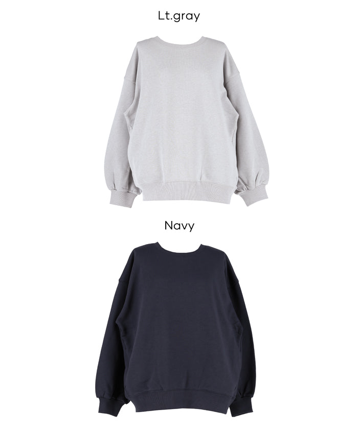 コカ coca ヘビーウェイト裏毛ポケット付きスウェット （Lt.gray） Lt.gray