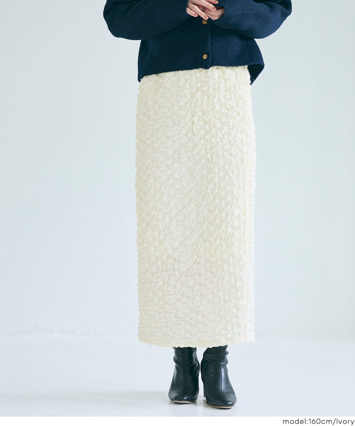 コカ coca デザインIラインスカート （Charcoal） Charcoal