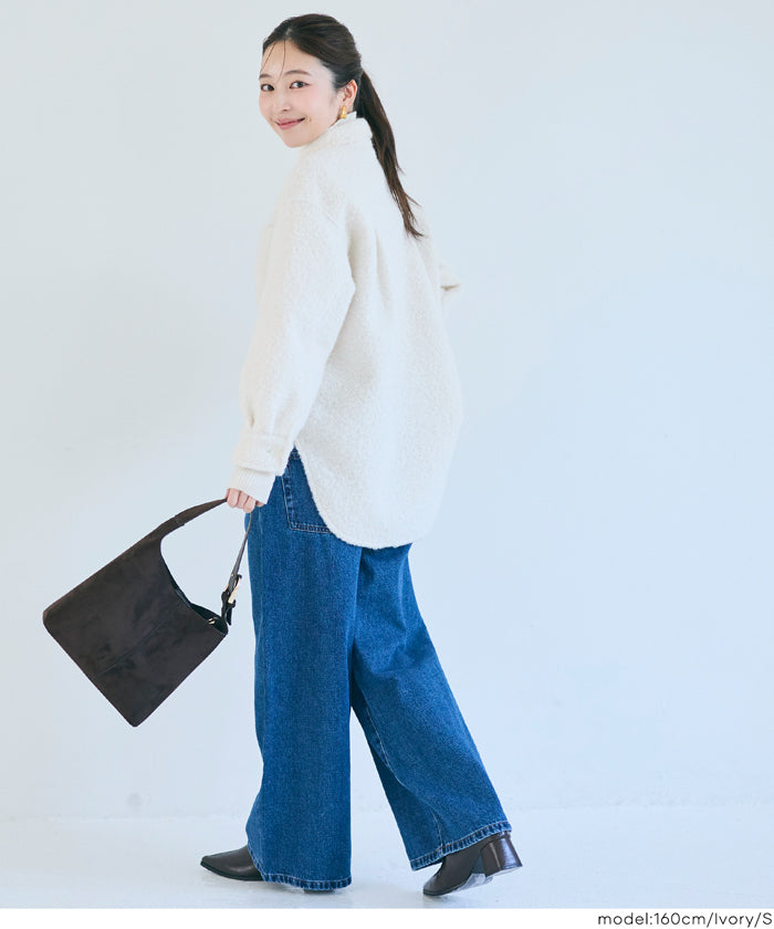 コカ coca プードルボアジャケット （White） White