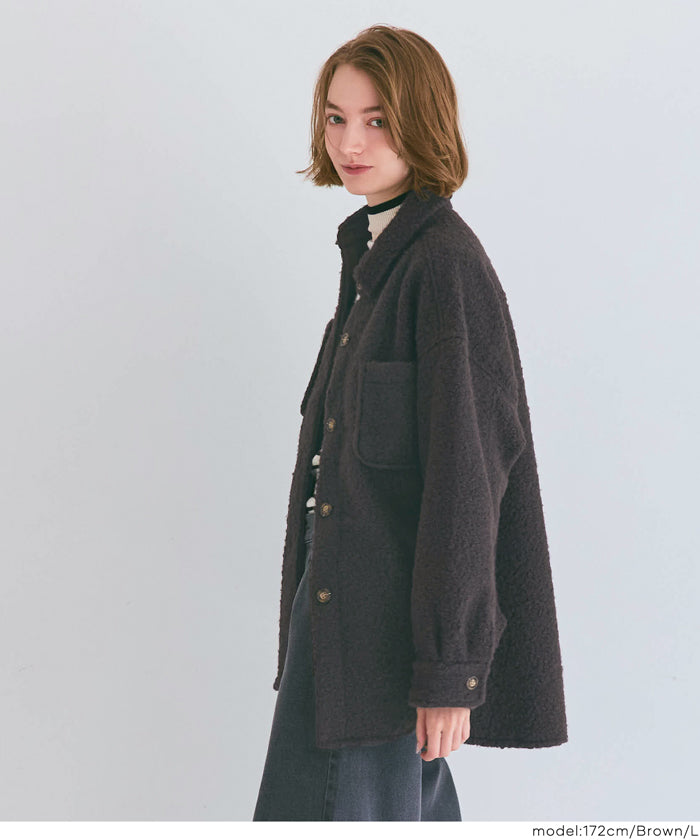 コカ coca プードルボアジャケット （White） White