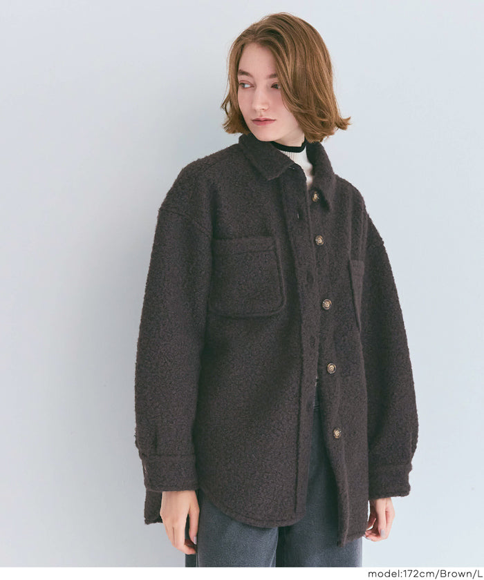 コカ coca プードルボアジャケット （White） White