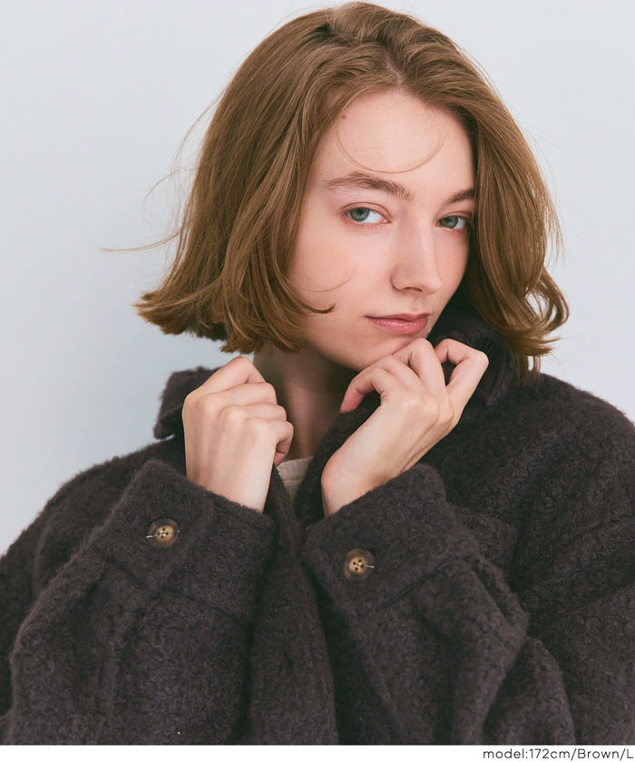 コカ coca プードルボアジャケット （White） White