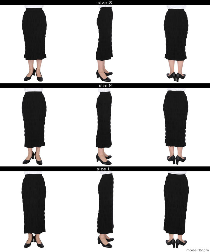 コカ coca シャーリングニットスカート （Black） Black