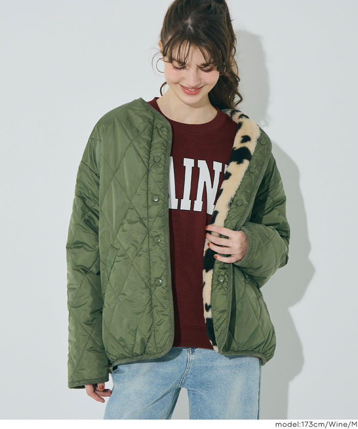 コカ coca 裏起毛プリントスウェット （Wine） Wine