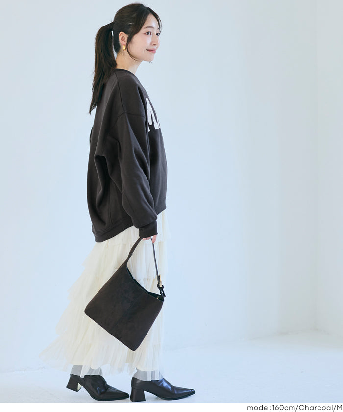 コカ coca 裏起毛プリントスウェット （Wine） Wine