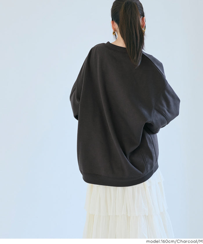 コカ coca 裏起毛プリントスウェット （Wine） Wine