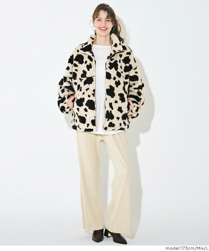 コカ coca フリースジップアップジャケット （Mix） Mix