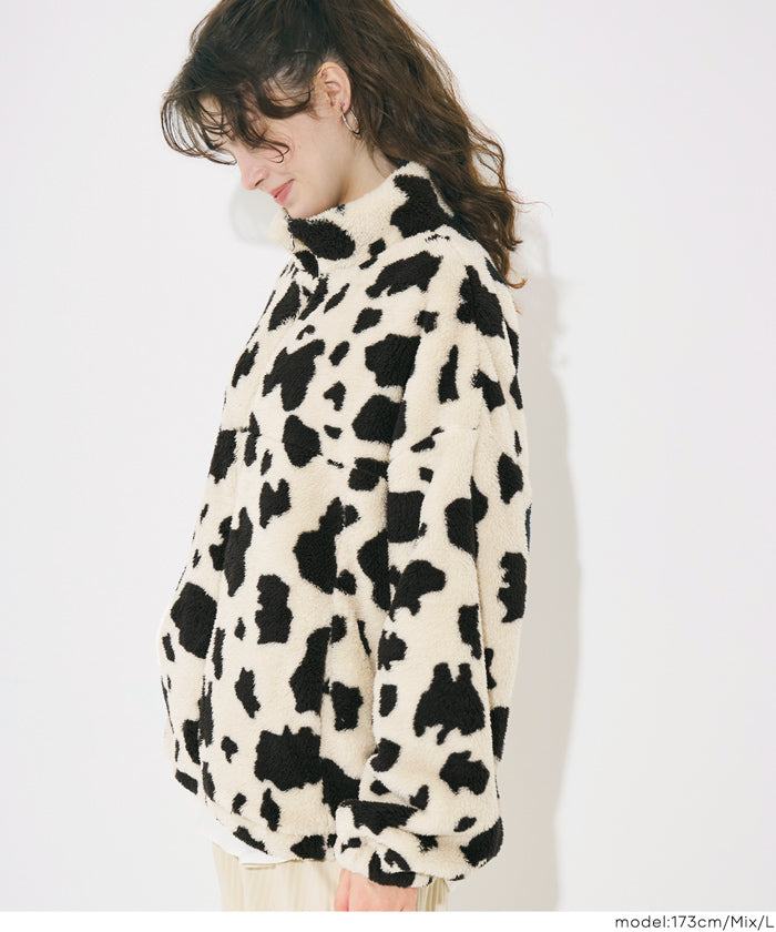 コカ coca フリースジップアップジャケット （Mix） Mix