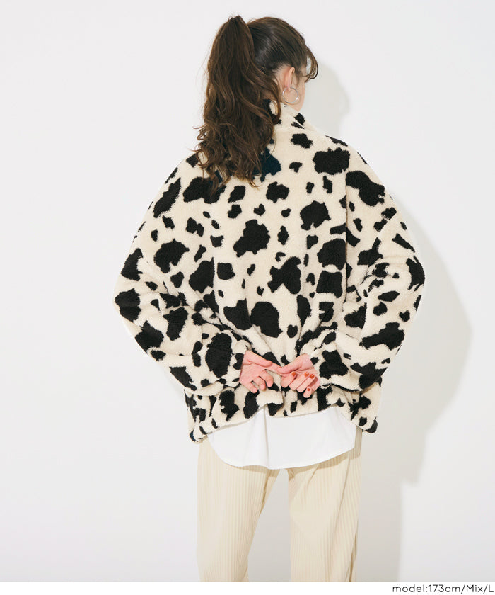 コカ coca フリースジップアップジャケット （Mix） Mix