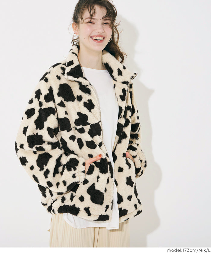 コカ coca フリースジップアップジャケット （Mix） Mix