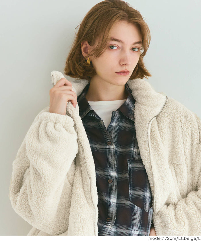 コカ coca フリースジップアップジャケット （Mix） Mix