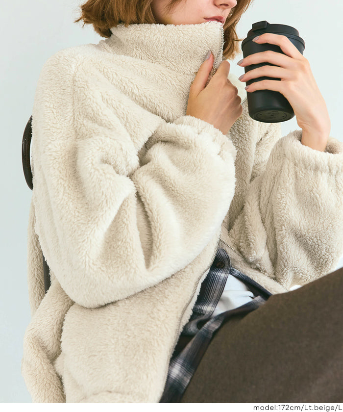 コカ coca フリースジップアップジャケット （Mix） Mix