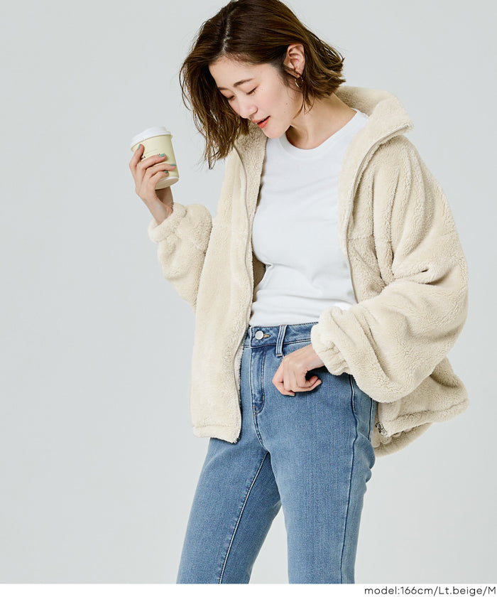 コカ coca フリースジップアップジャケット （Mix） Mix