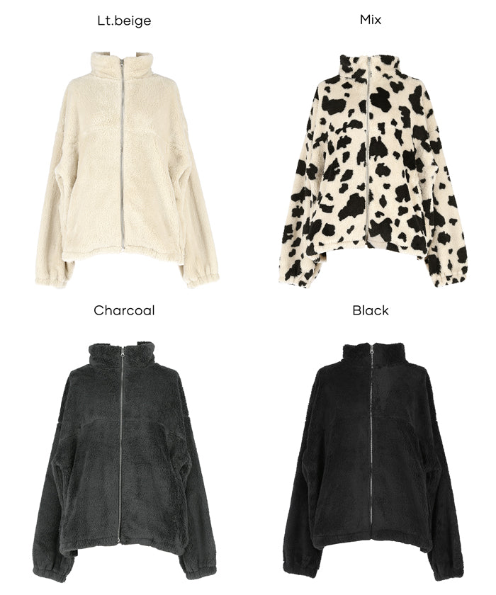 コカ coca フリースジップアップジャケット （Mix） Mix