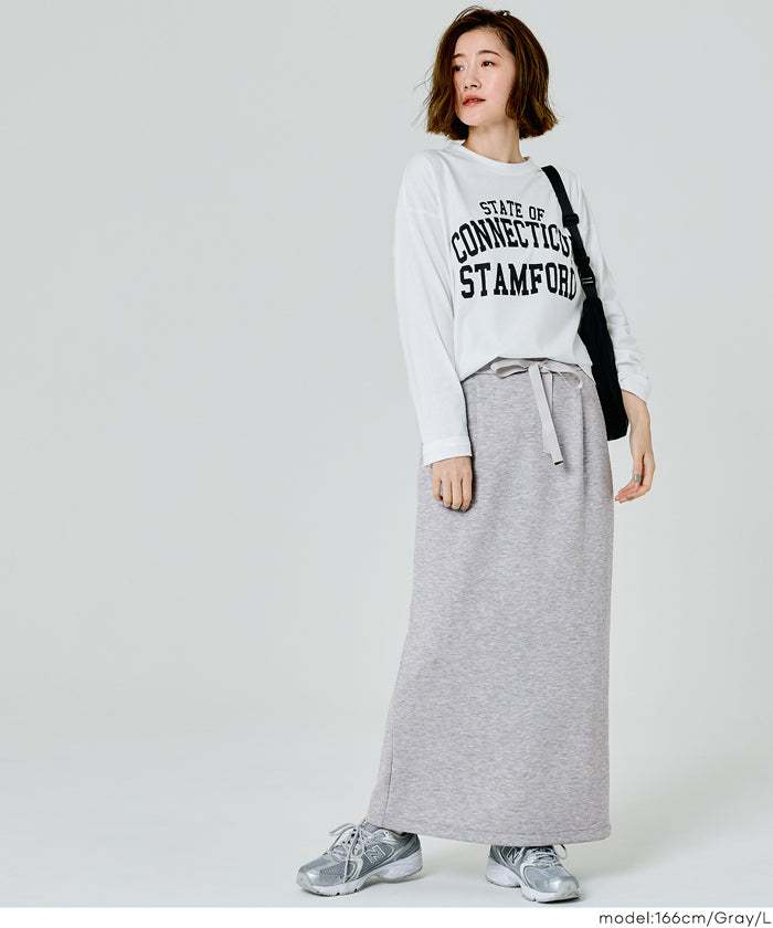 コカ coca ソフトダンボールIラインスカート （Gray） Gray