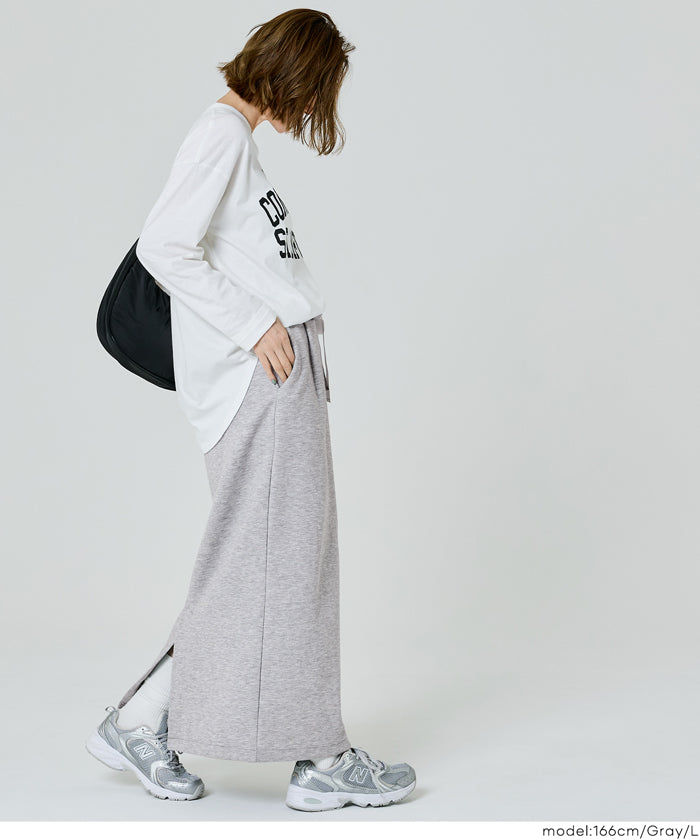 コカ coca ソフトダンボールIラインスカート （Gray） Gray