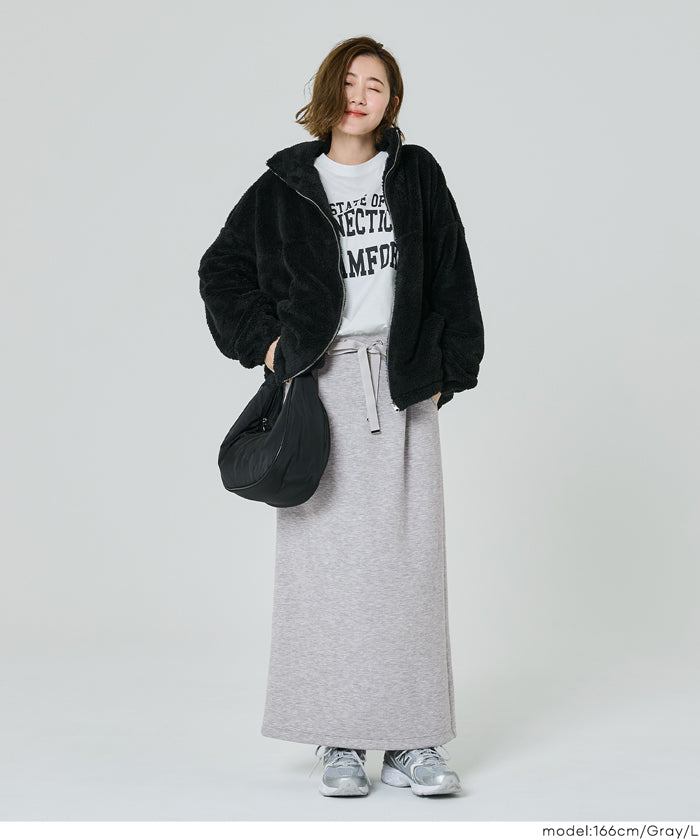 コカ coca ソフトダンボールIラインスカート （Gray） Gray