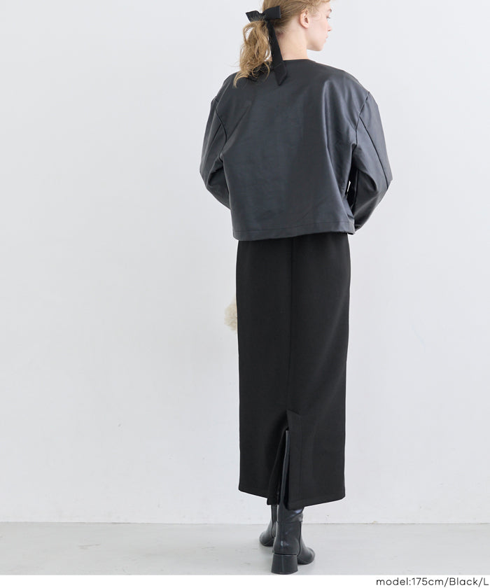 コカ coca ソフトダンボールIラインスカート （Gray） Gray