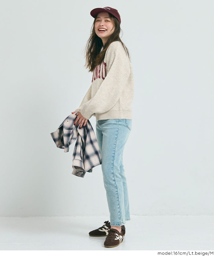 コカ coca アソートロゴニットトップス （Lt.gray） Lt.gray