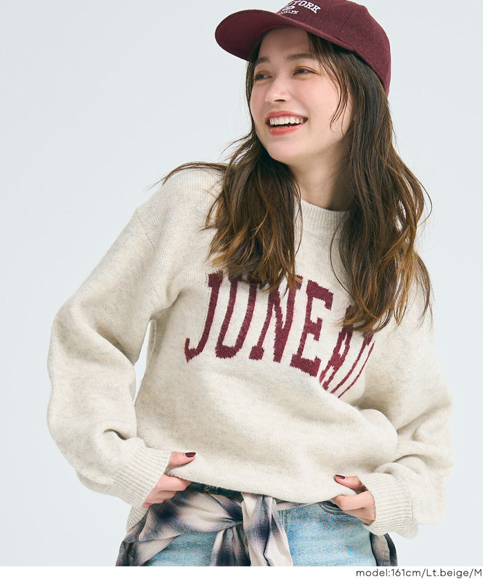 コカ coca アソートロゴニットトップス （Lt.gray） Lt.gray