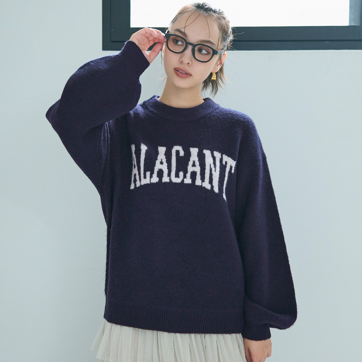 コカ coca アソートロゴニットトップス （Navy） Navy