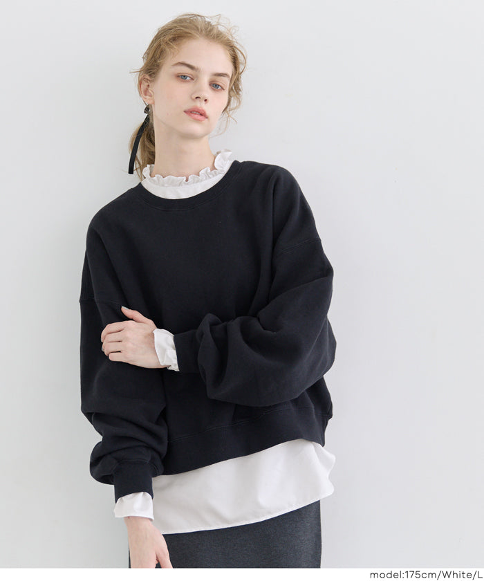 コカ coca スタンドフリルブラウス （White） White