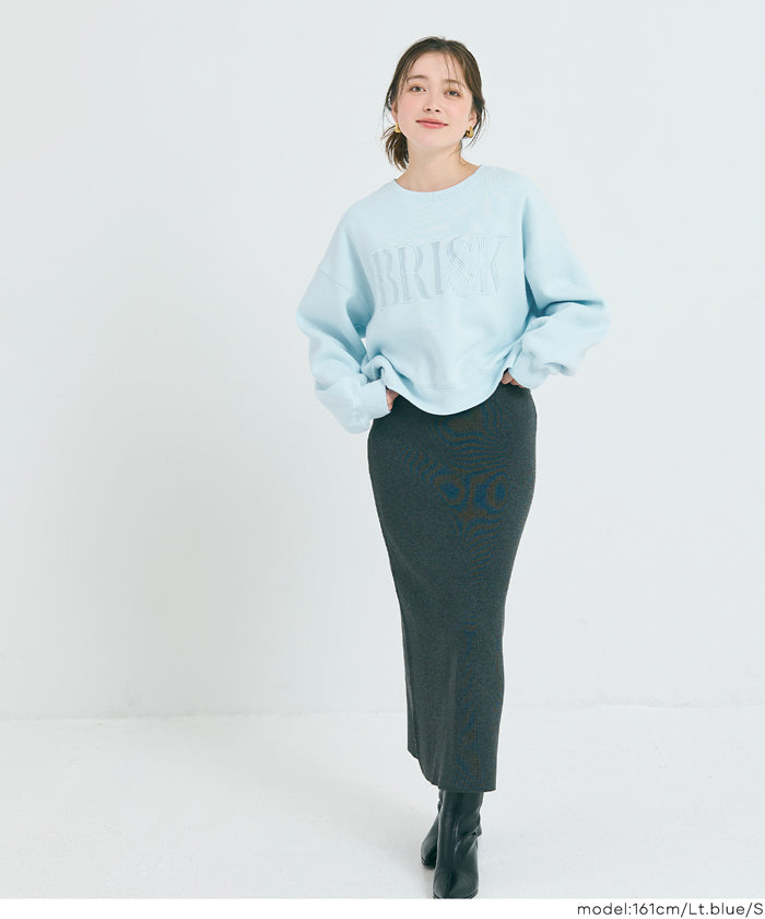 コカ coca ヘビーウェイト裏起毛ビンテージ加工ロゴスウェット （Red） Red